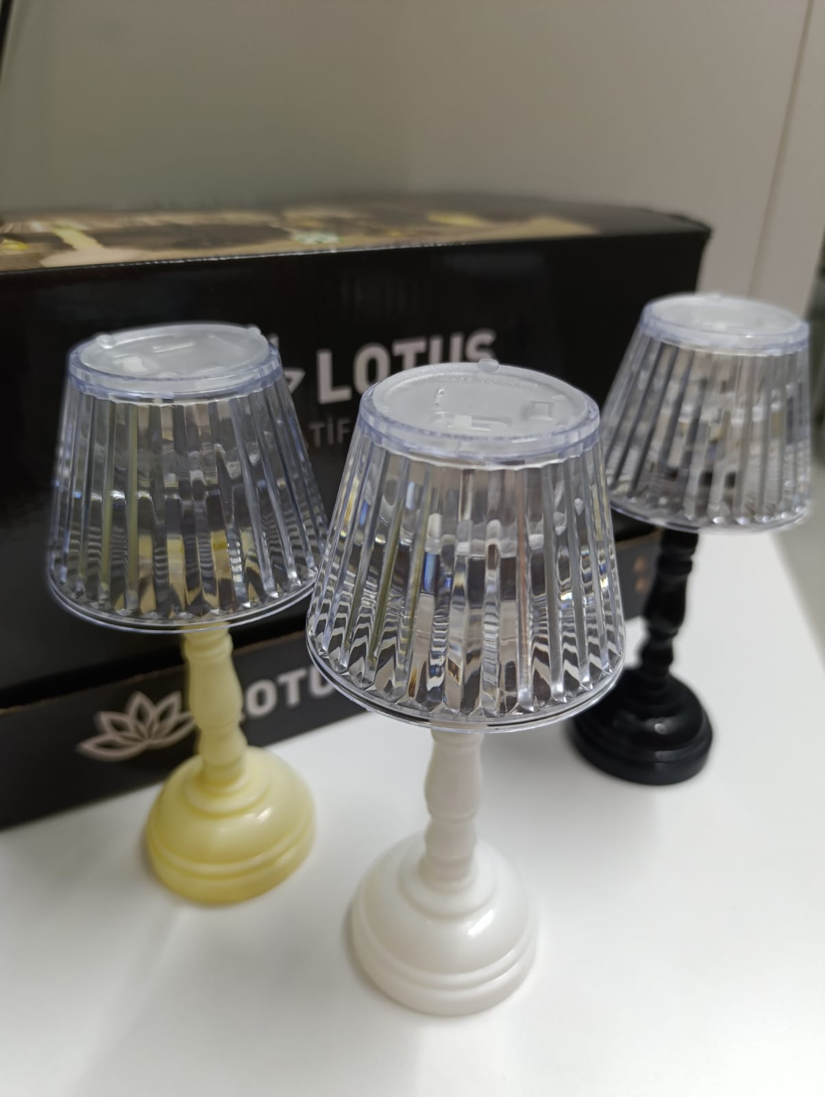 LOTUS DEKORATİF LED ABAJUR MUM  PK:12